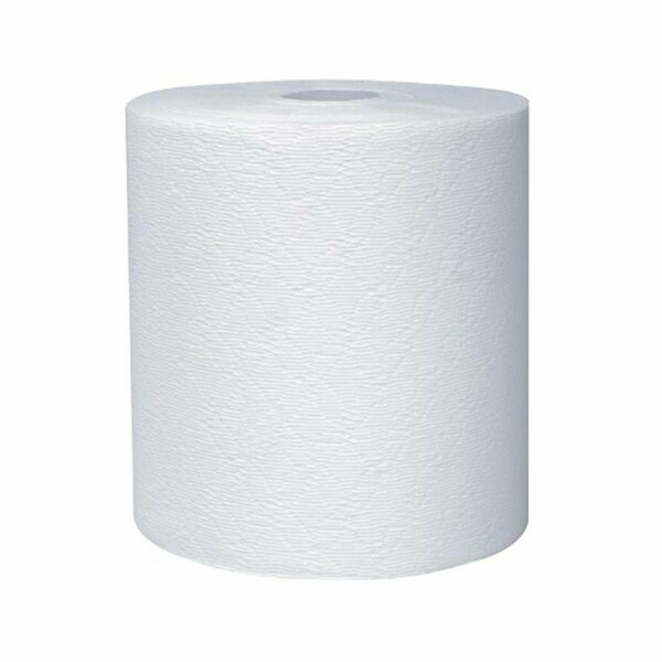 D2D Technologies 50606 Hard Roll White Towel  8 in. x 600 ft. D22190127